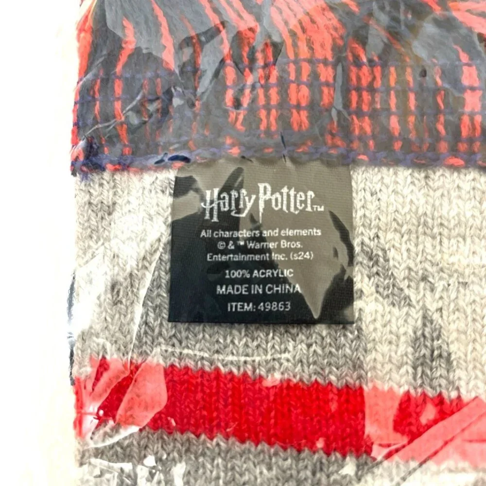 Harry‎ Potter Washington Wizards Scarf Hogwarts Crest Unisex